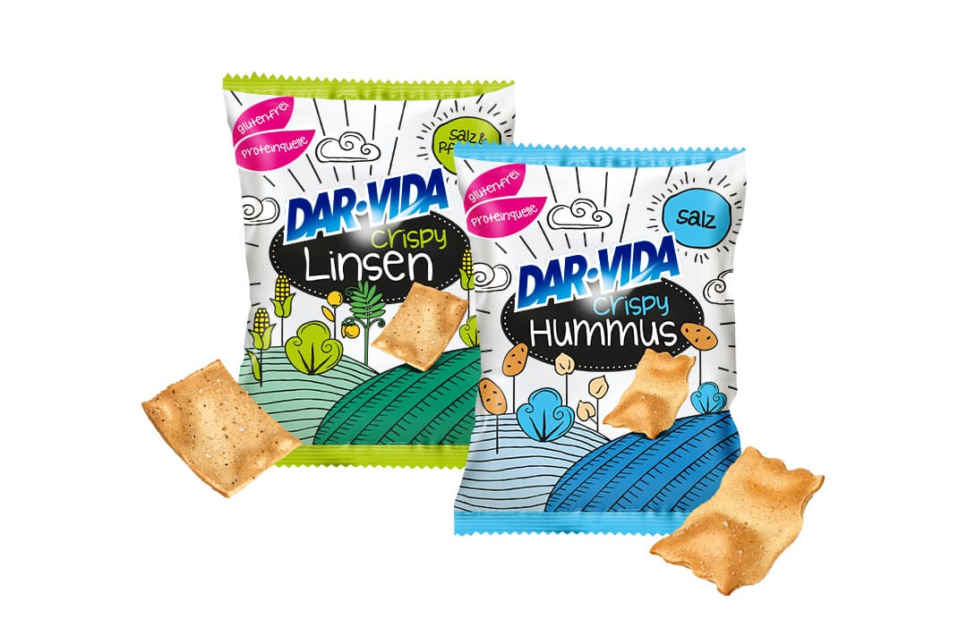 Nouveauté au sein de l'assortiment: DAR·VIDA crispy